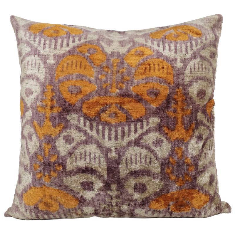 Patton Silk Velvet Pillow Cover And Insert