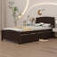 Lit plateforme simple avec deux tiroirs-500148886