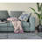 Floral Outdoor Reversible Throw Pillow-1404822665-1404822663
