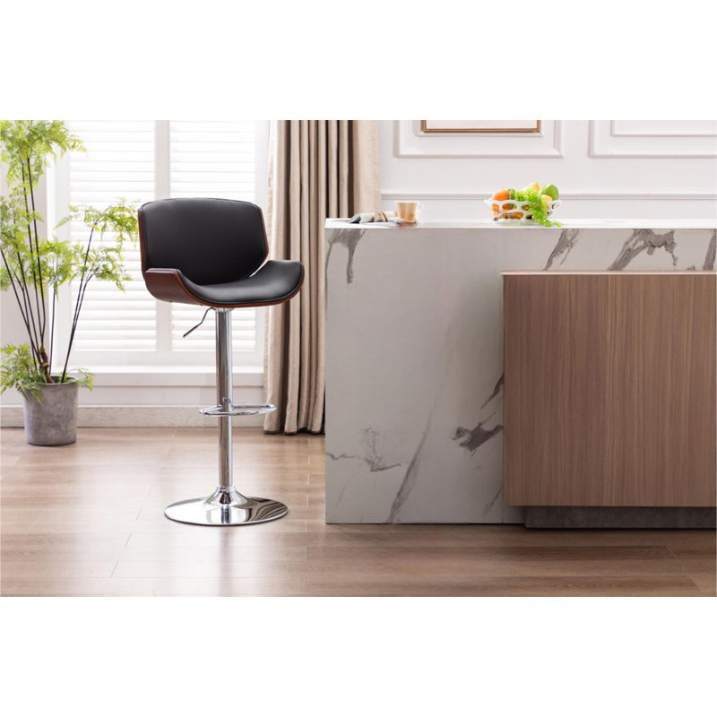 Tabouret de bar Maximo, Noir
