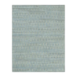 Handmade Silk and Wool Area Rug