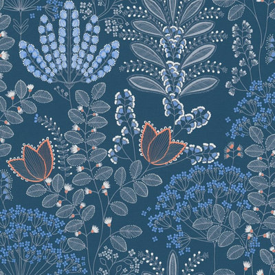 Flourish 10.05m x 53cm Wallpaper Roll