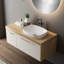 Robinet de lavabo vasque monotrou en laiton massif 12-1 / 2 "H