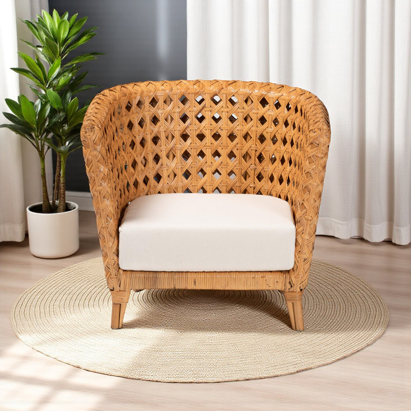 Benjemin Bali & Pari Daiwa Bohemian Light Honey Accent Chair