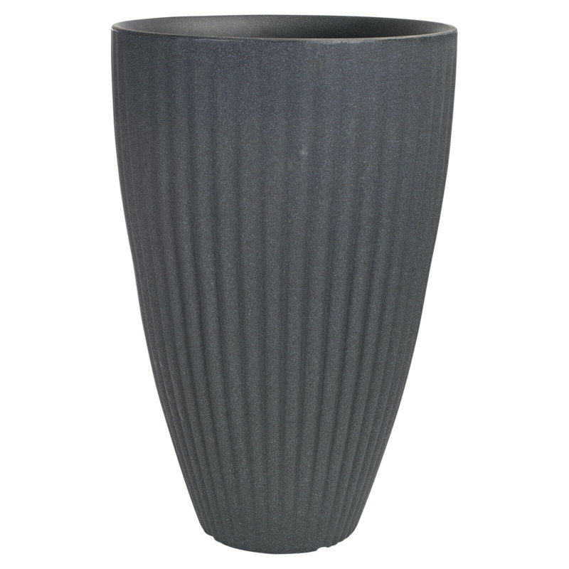 Krisann Pot Planter, Black, 1