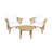 Wood 2 - Person Patio Conversation Set with Cushions