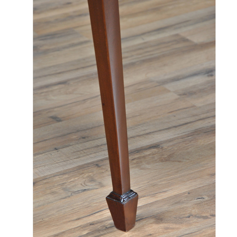 Solid Wood End Table with Storage