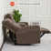 Endrik 78.3" Width Wall Hugger Power Reclining Loveseat with Console, for Small Spaces Living Room and RV