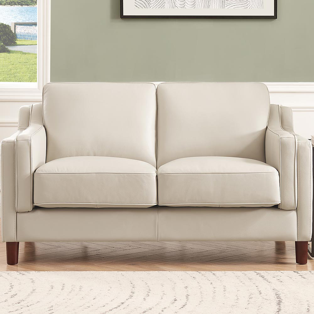 Pearlena 60'' Upholstered Loveseat Ebern Designs Upholstery 