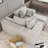 Modular Linen Sectional Sofa No Assembly, All Foam Construction, Right Facing-819108177