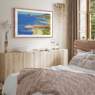 «Irish Coastal Whimsy», impression sur papier par Jan Weiss