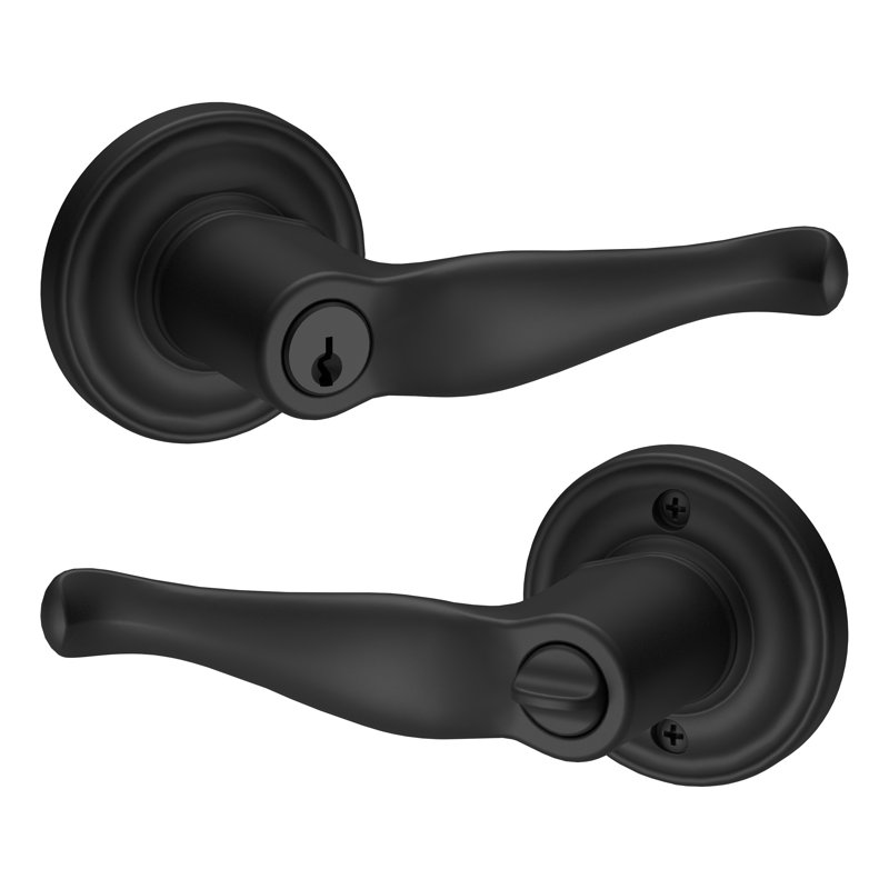 Lower Half Handleset with Door Lever, Right