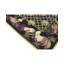 Hand-Knotted High-Quality Black and Green Runner
