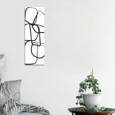 Abstract Iv by Honeymoon Hotel - Wrapped Canvas Panoramic Print