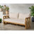 Skipper Teak Patio Sofa