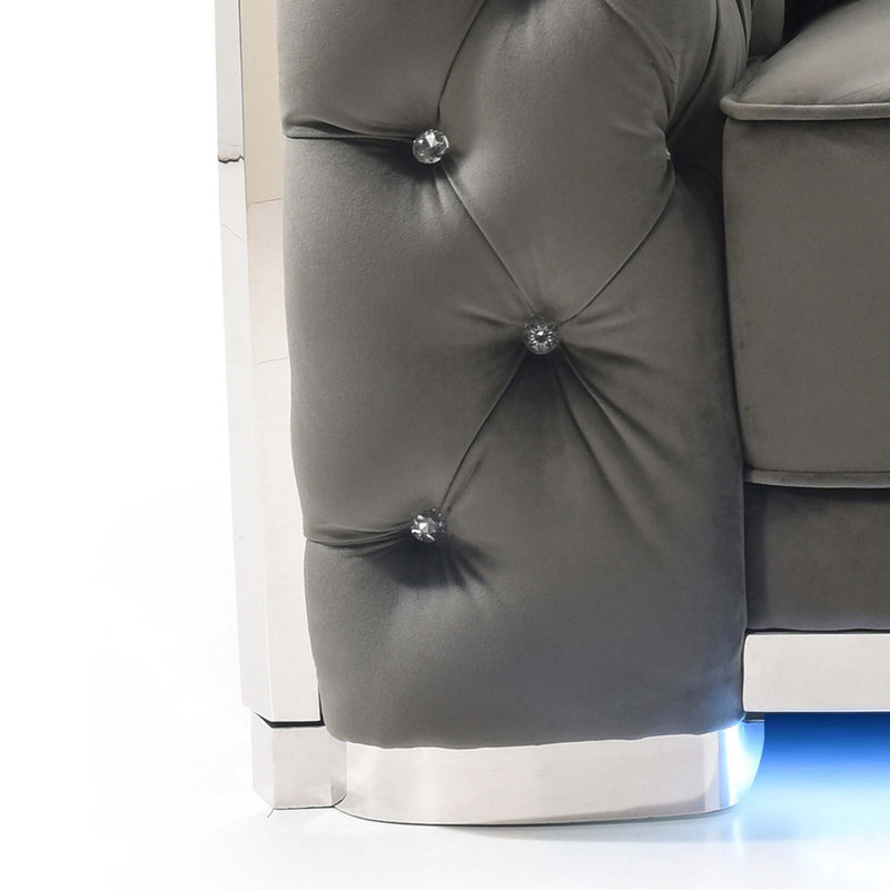 Causeuse Chic, Gris