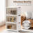 Einar Stackable Foldable Storage Bins With Lid And Wheels