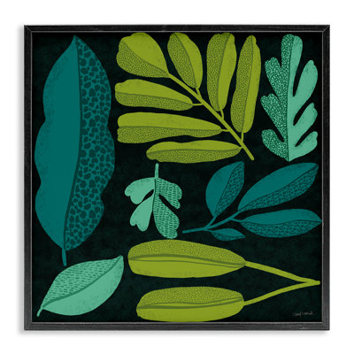  «Plant Toss Collage Giclee Art» par Cheryl Warrick