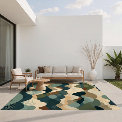 Tapis intérieur et extérieur Zenith Veil