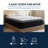Aveiro Cooling Copper Hybrid, Medium Feel, 14" Mattress-53134465