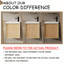Meuble-lavabo mural 18,5 pouces avec lavabo en résine, porte à fermeture en douceur et armoire en bois aggloméré durable pour les salles de bain modernes