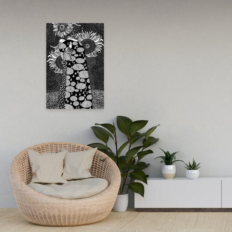 Art contemporain, art contemporain abstrait, H 24 po x l 16 po