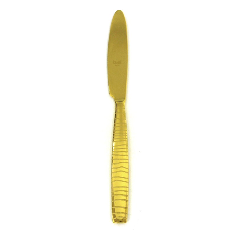 Tigre Table Knife - 24 Pieces, Oro