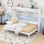 Armoire murale Murphy avec lattes et pieds-126016954-126016955