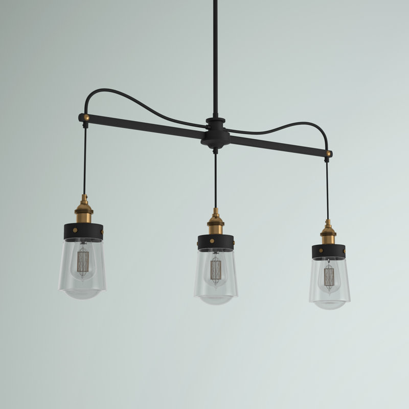 Wellfleet 3 - Light Kitchen Island Pendant