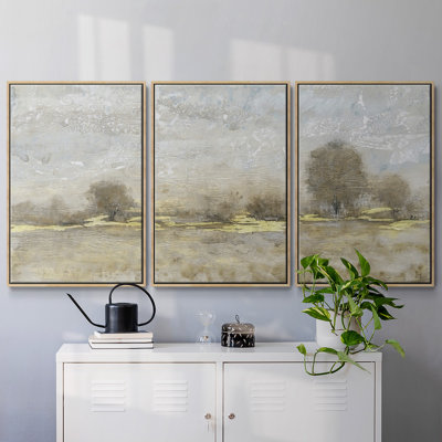 «Late Harvest I», reproduction sur toile 3 pièces