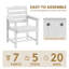 Chaise de patio en PEHD-1670623561
