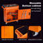 Armoire de rangement à outils à 5 tiroirs avec boîte à outils supérieure amovible-114241080