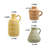 Boho Ceramic Vase(Set Of 3/Multicolor)