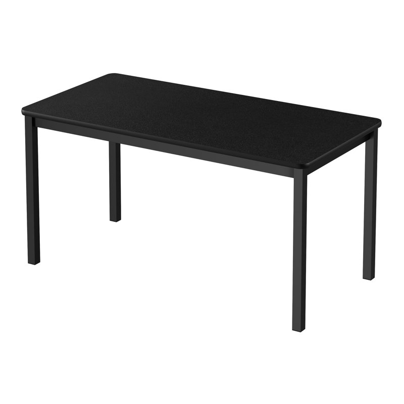 Table pour travaux scientifiques, Granite noir, H 36 po x l 72 po x P 36 po