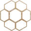 Médaillon de plafond en bois Florin-63411871-63411877