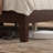 Bilal King Size Solid Wood Platform Bed Frame with 47.2'' Headboard,Walnut-1111246595-1111246592