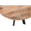 Lamantia Round Solid Wood Top Metal Base Dining Table