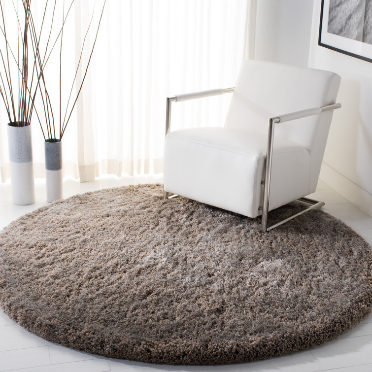Norcatur Sg-Sbs-South Beach Shag Hand Tufted Performance Solid Color Rug