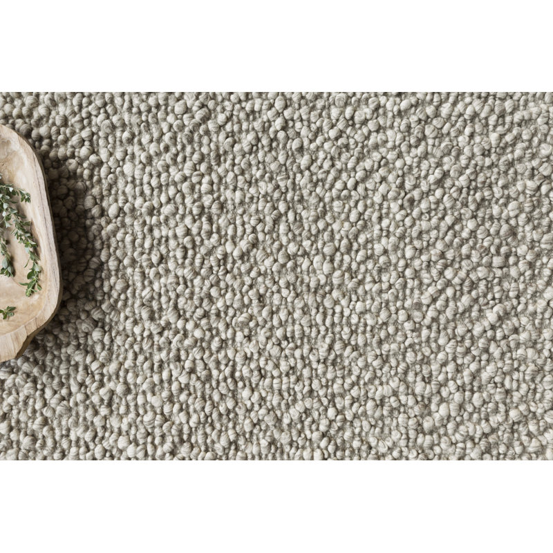 Tapis pierre en laine tissé à la main Charte, Rectangle 3 pi 6 po x 5 pi 6 po