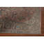 Tapis traditionnel rétro géométrique rose 6 x 9