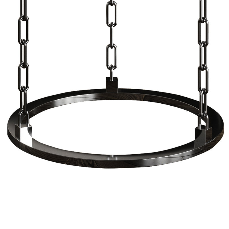 ENSEMBLE DE TABLE BASSE 3 PIÈCES EN MÉTAL BRUN, Chêne brun