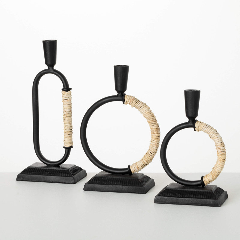 Metal Tabletop Candlestick