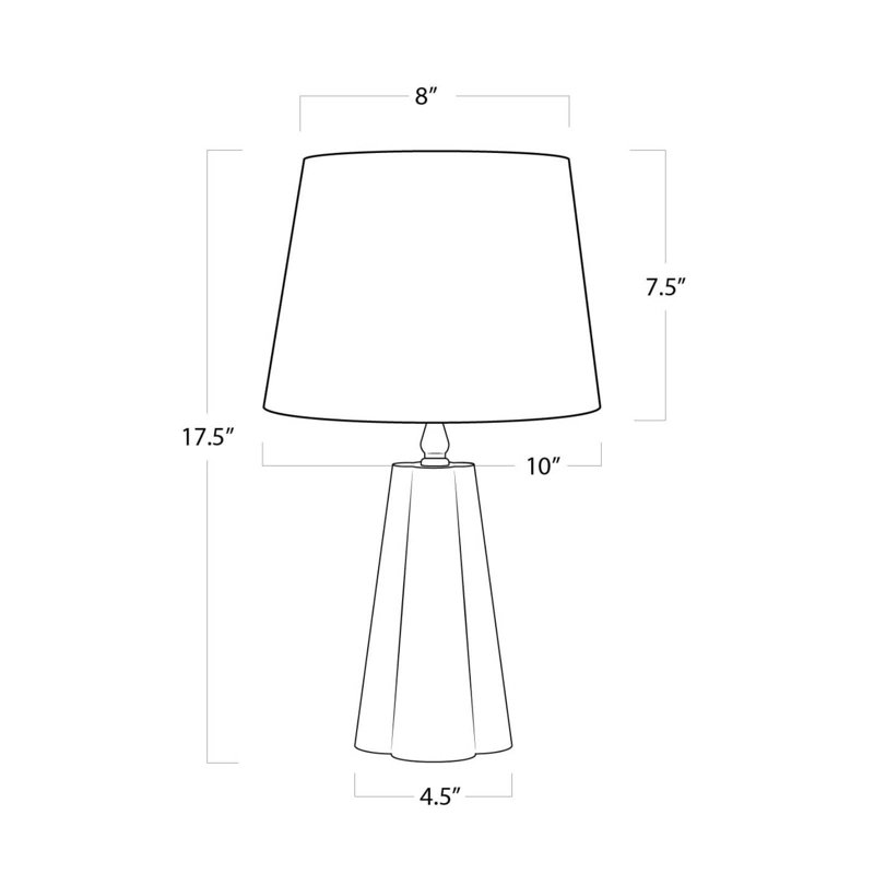 Twyla Resin Table Lamp