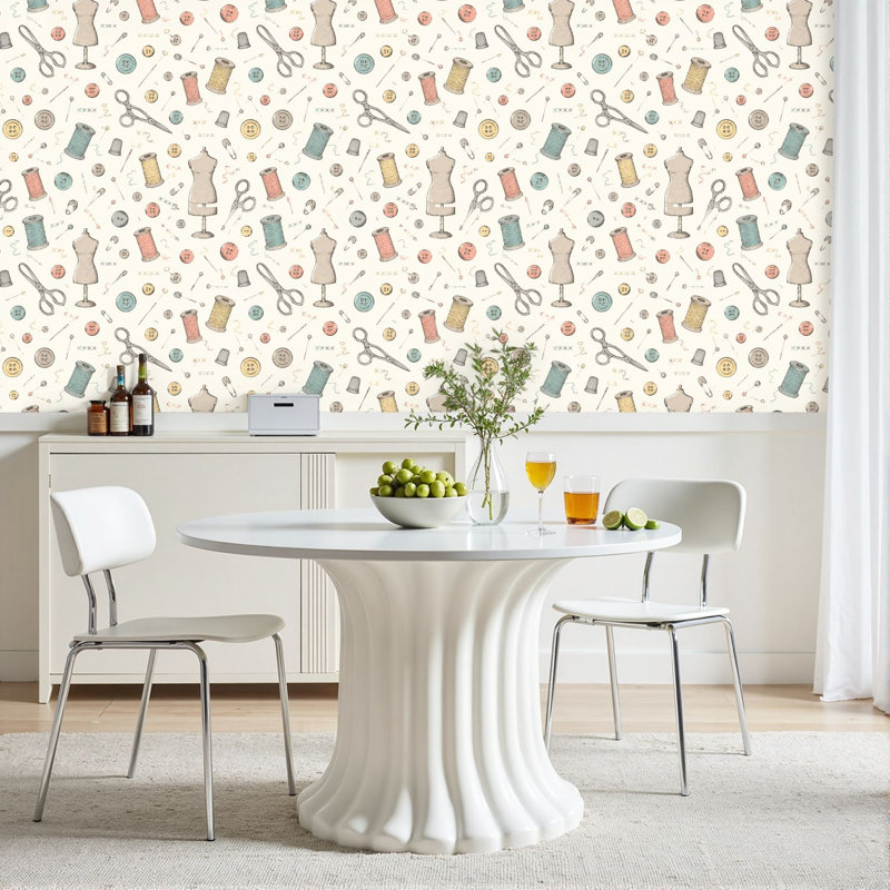 Papier peint auto-adhésif Peel and Stick, 117.96" L x 23.6" W