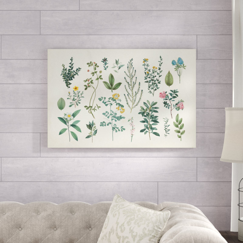 Victorian Garden III - No Frame Painting on Canvas, 61cm H x 91cm W