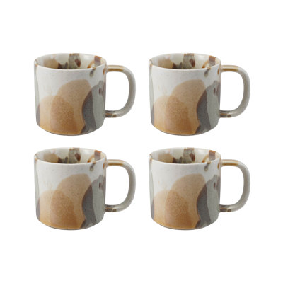 Stoneware Mug With Reactive Glaze