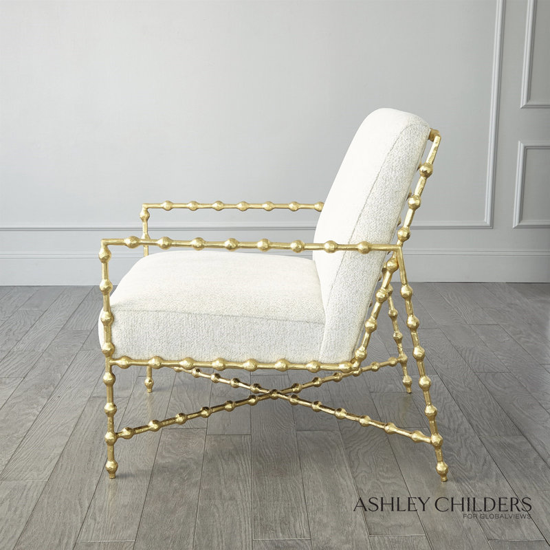 Elder Lounge Chair-Gold Leaf-Avoletta
