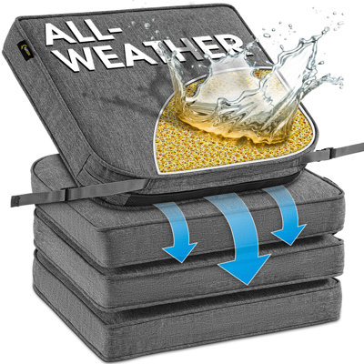 SUNROX All-Weather Outdoor Chair Cushion