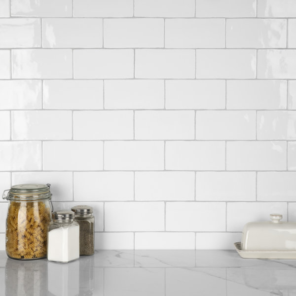 Castillo 3" x 6" Ceramic Brick Look Subway Wall Tile