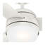 Ventilateur de plafond standard 48 pouces à 3 pales avec télécommande et ensemble d'éclairage inclus Midtown-45186502